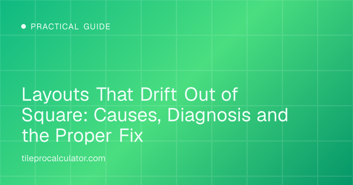 Illustration: Layouts That Drift Out of Square: Causes, Diagnosis and the Proper Fix